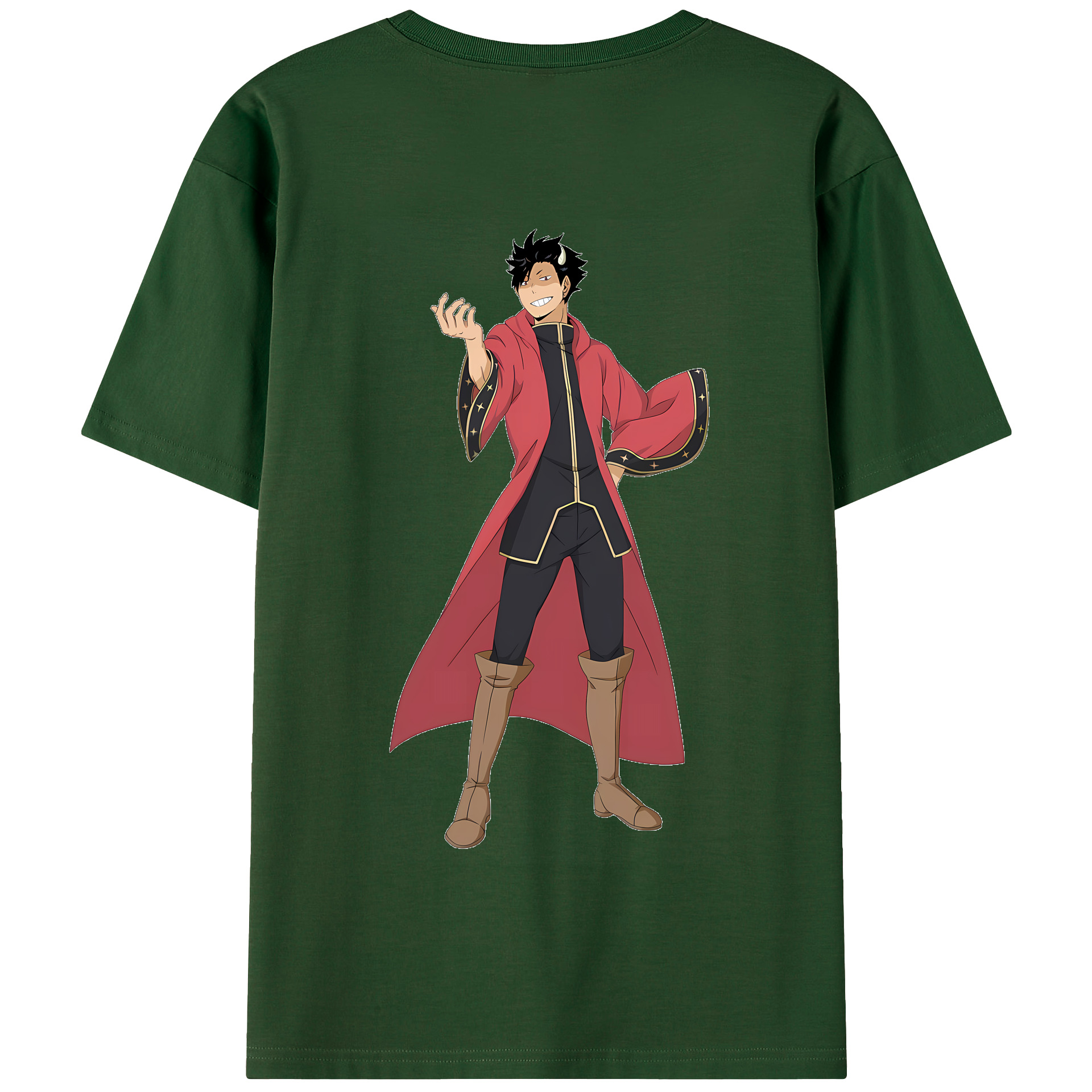 （画像用） ハイキュー!! Haikyu!! 綿100％半袖Tシャツ（背面プリント）